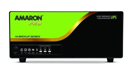 AMARON HB1000AP SINE WAVE UPS with AMARON AAM-CR-AR130ST48 Combo - Image 2