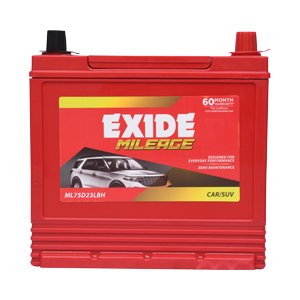 EXIDE FML0-ML75D23LBH CAR BATTERY