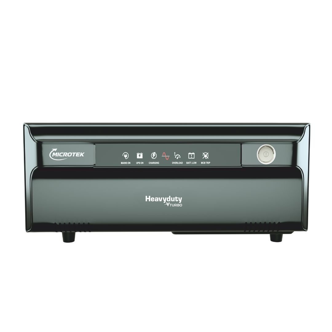 MICROTEK Next-Gen HEAVY DUTY vTURBO NEW 1550 12V Pure Digital Wave Inverter 1250VA/1000Watt