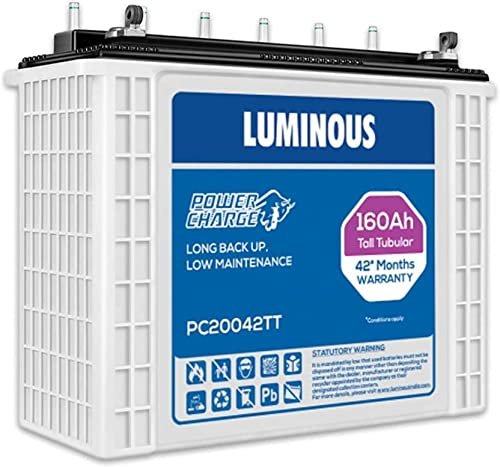 LUMINOUS POWER CHARGE PC20042TT 160AH BATTERY