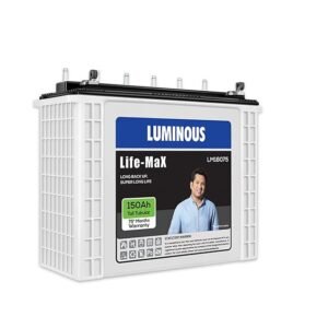 LUMINOUS LIFE MAX LM18075 150AH TALL TUBULAR BATTERY