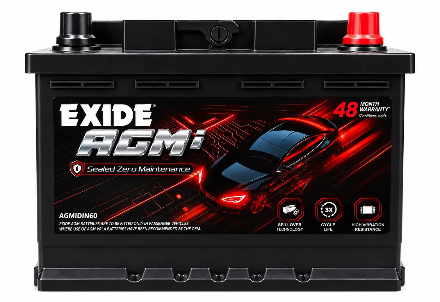 EXIDE AGMi DIN60 (60AH)