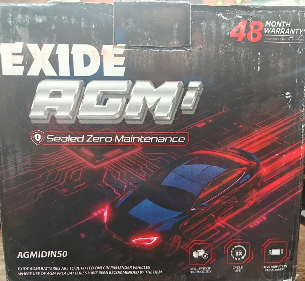 EXIDE AGMI DIN50 (50AH)